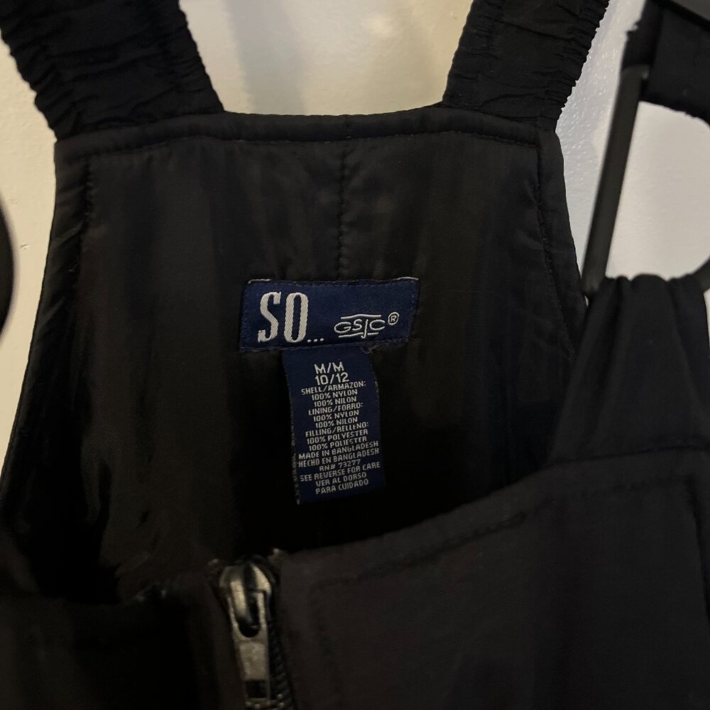 kids snow bib snow pants